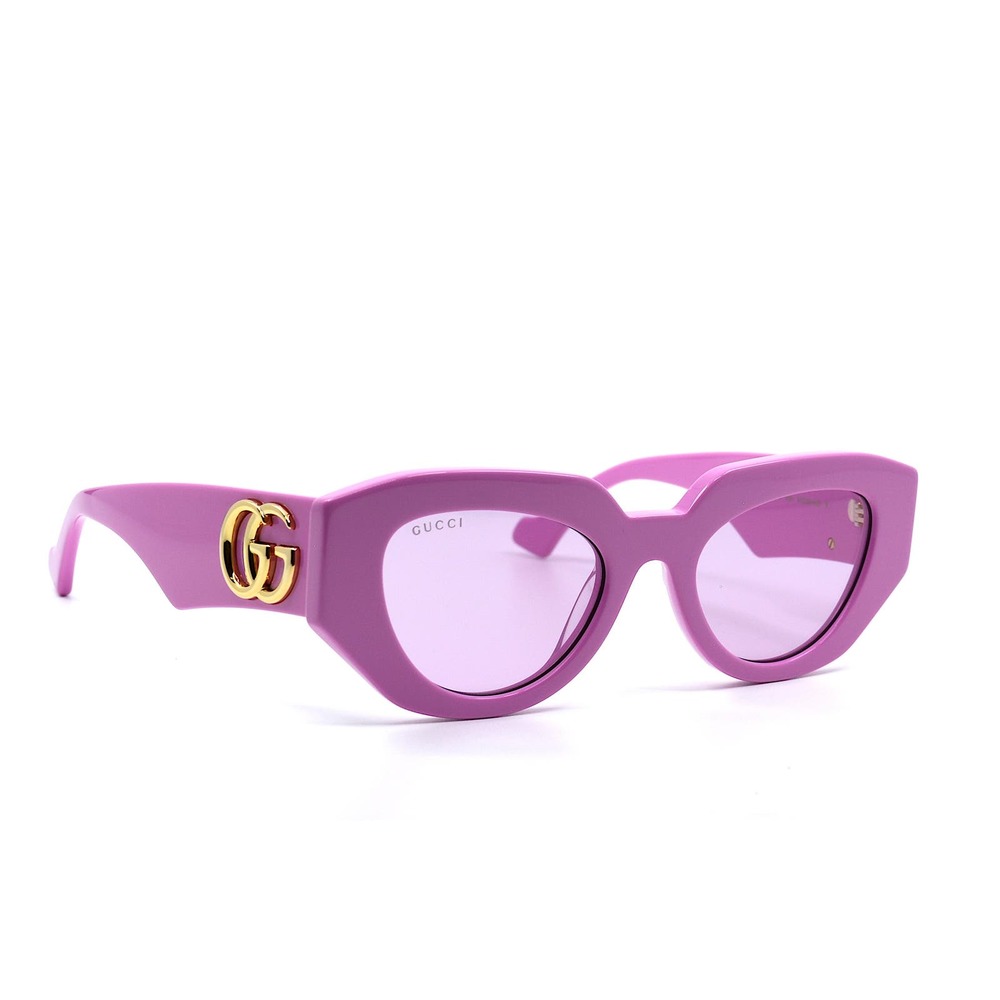 GUCCI GG1421S 004 PINK LIGHT VIOLET AUTHENTIC SUNGLASSES - Picture 2 of 14